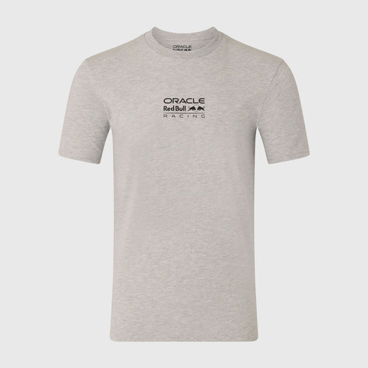 RBR FW UNISEX GRAPHIC BULL TEE - Grey Marl