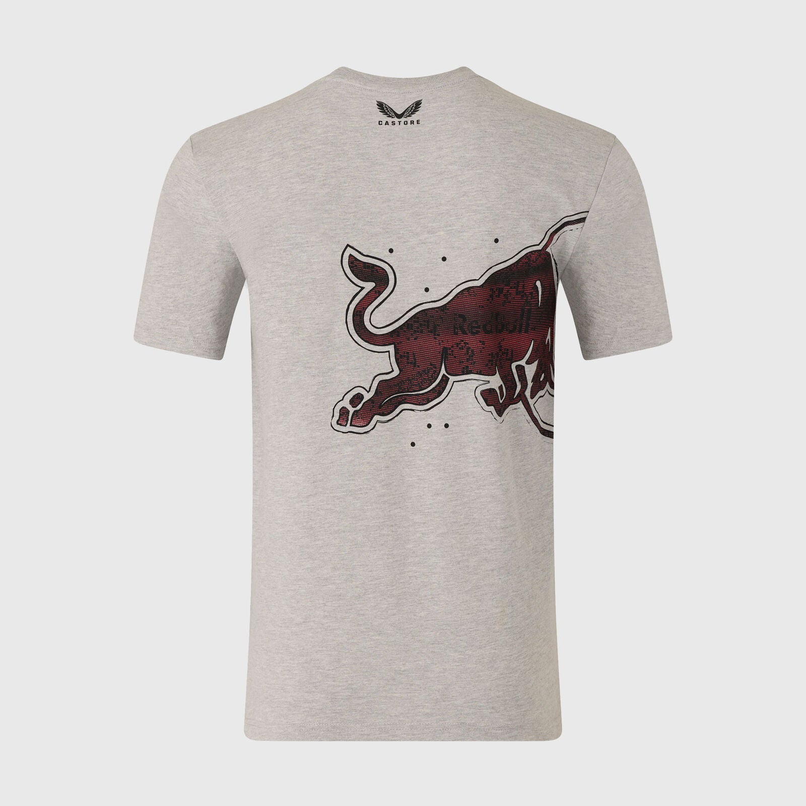 RBR FW UNISEX GRAPHIC BULL TEE - Grey Marl
