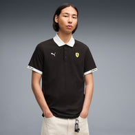SF LS PIQUET POLO - PUMA BLACK