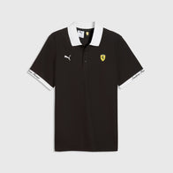 SF LS PIQUET POLO - PUMA BLACK