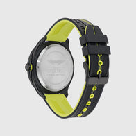 AMF1 PIT SILICONE STRAP WATCH - Black