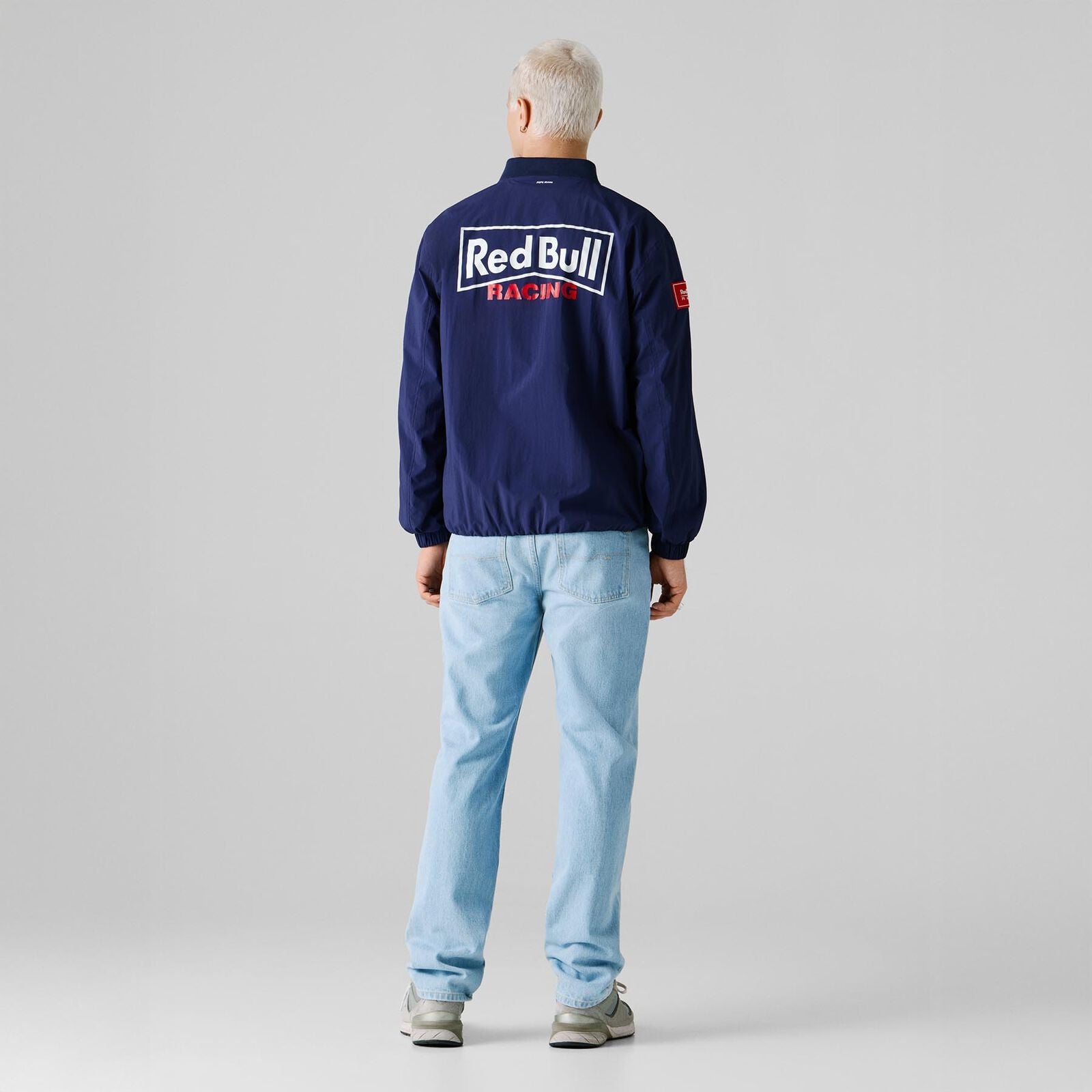 RBR FW MENS NYLON BOMBER - Navy