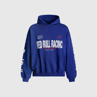 RBR FW MENS RACING PATCH HOODIE - Sailor Blue