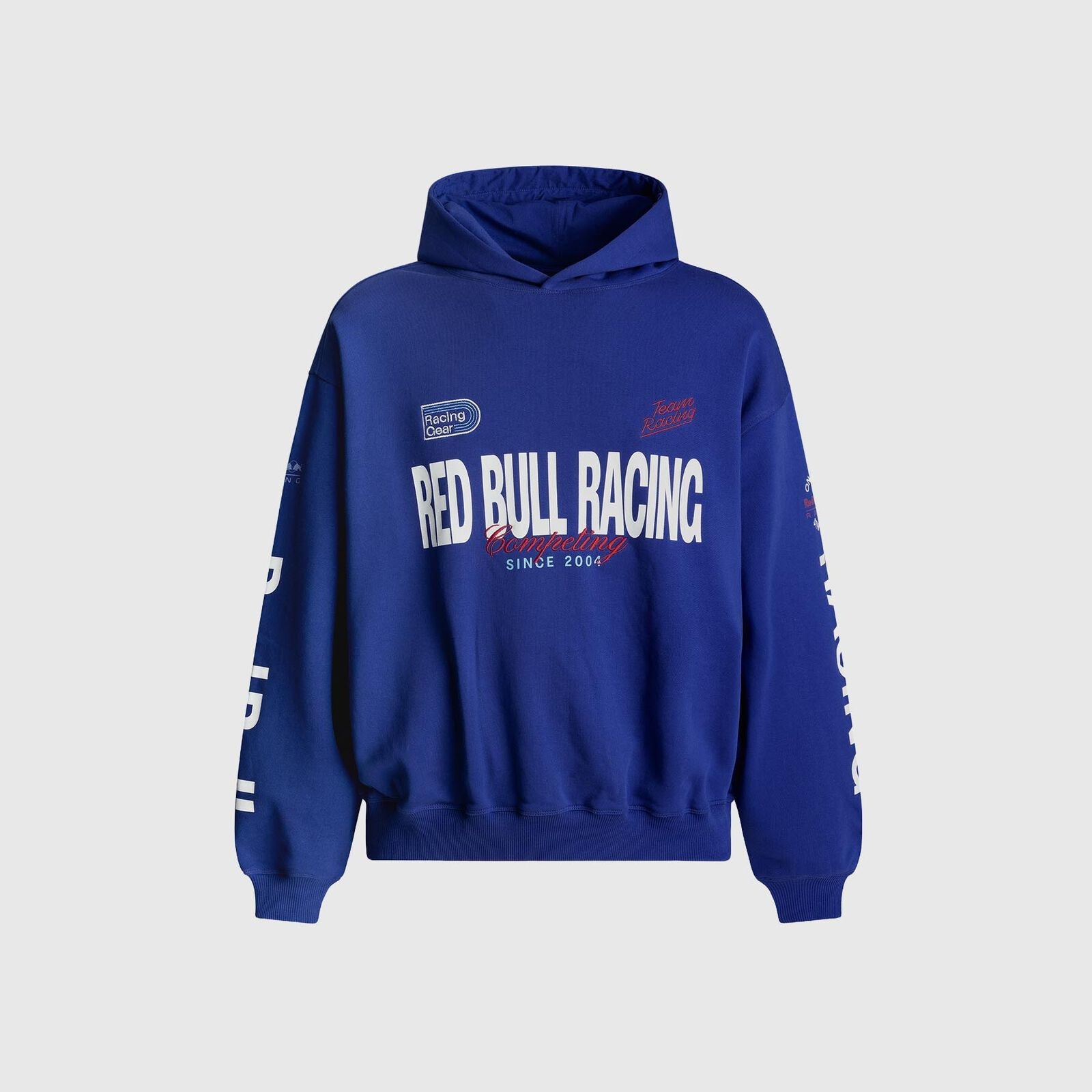 RBR FW MENS RACING PATCH HOODIE - Sailor Blue