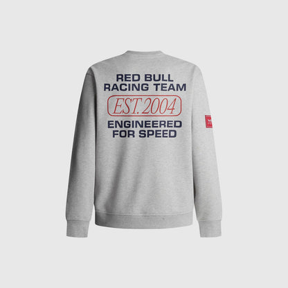 RBR FW MENS EST 2004 CREW - Light Grey Marl