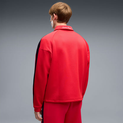 SF LS T7 Track Jkt - Rosso Corsa