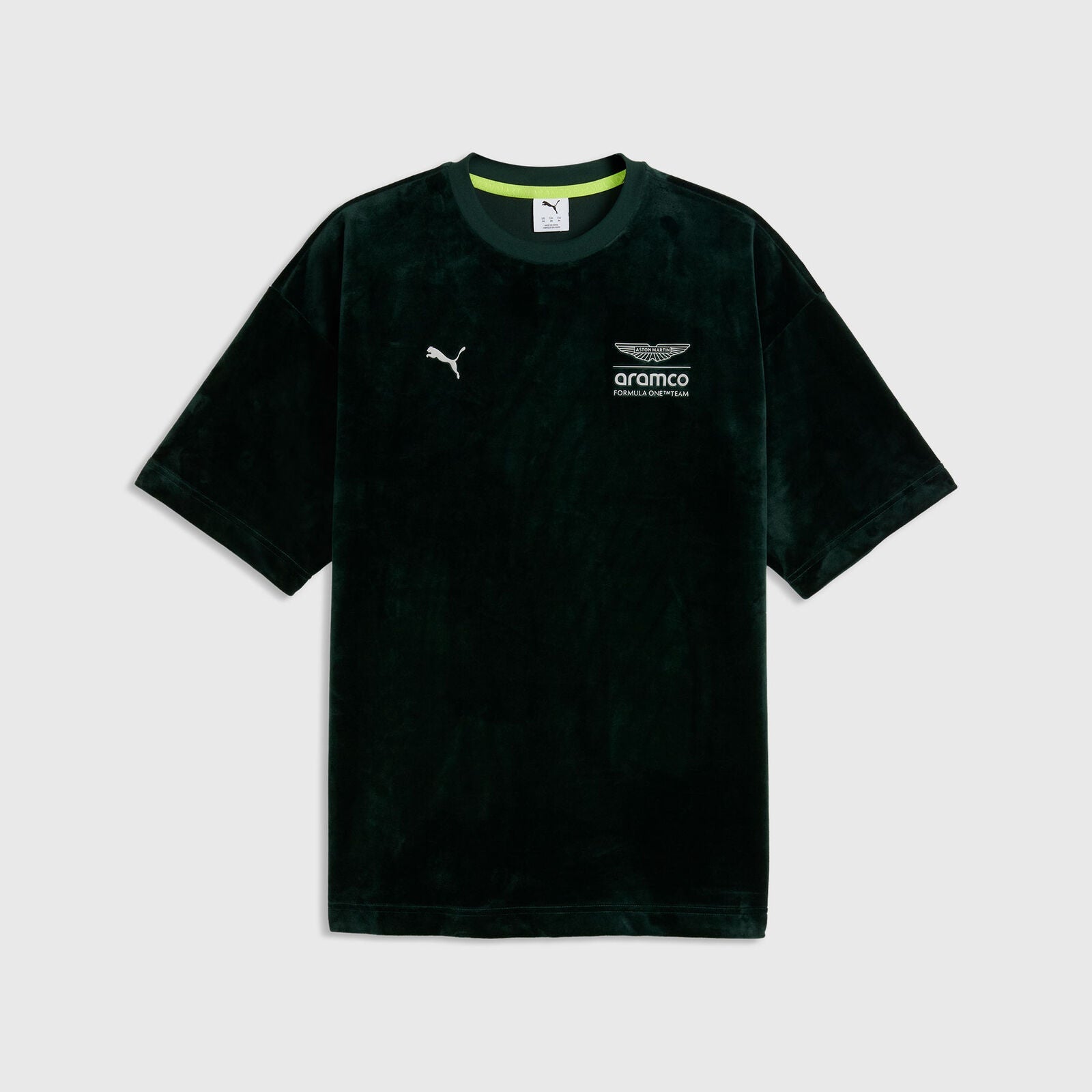 AMF1 LS OVERSIZED SE UK TEE - Green Lux