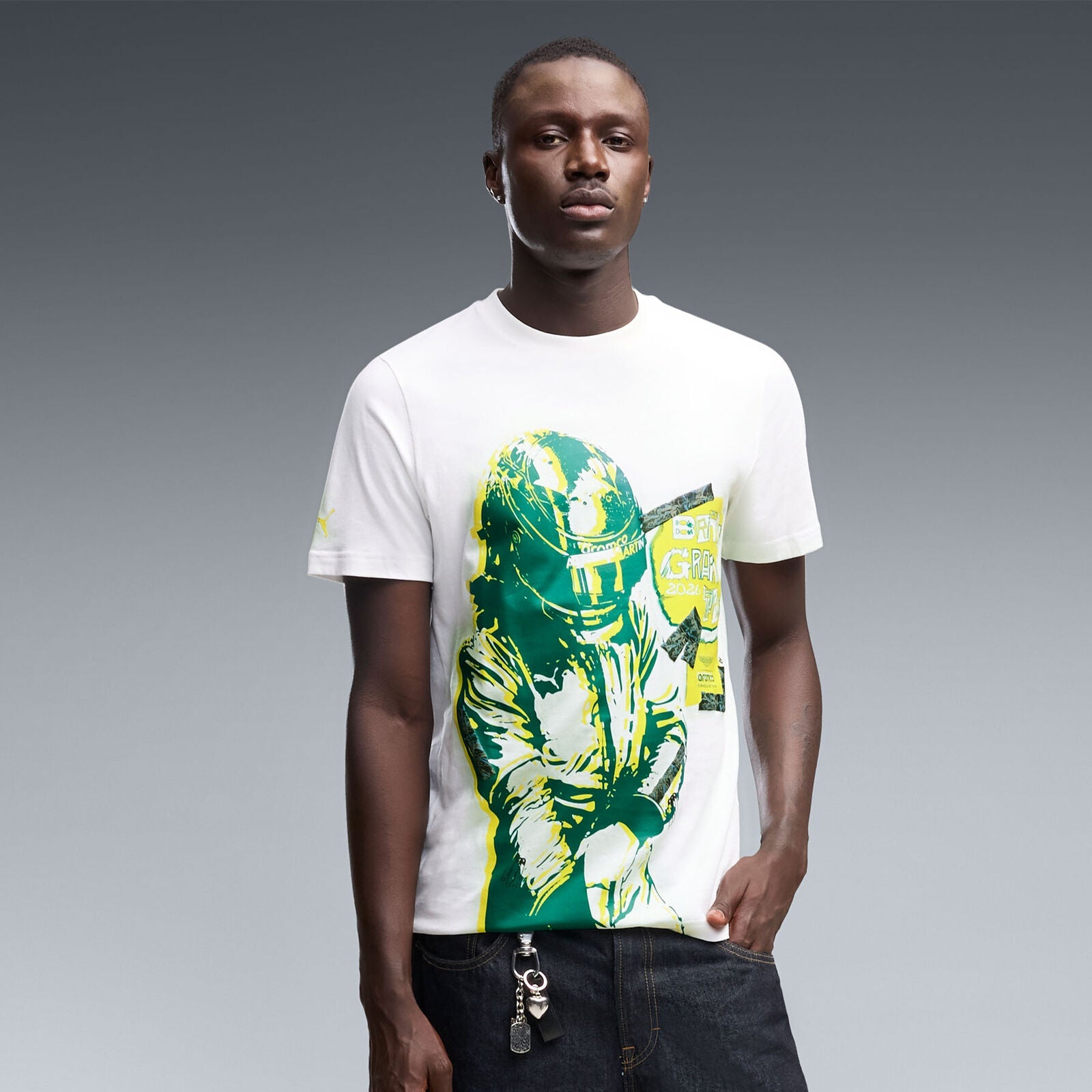 AMF1 FW SILVERSTONE TEE - PUMA White