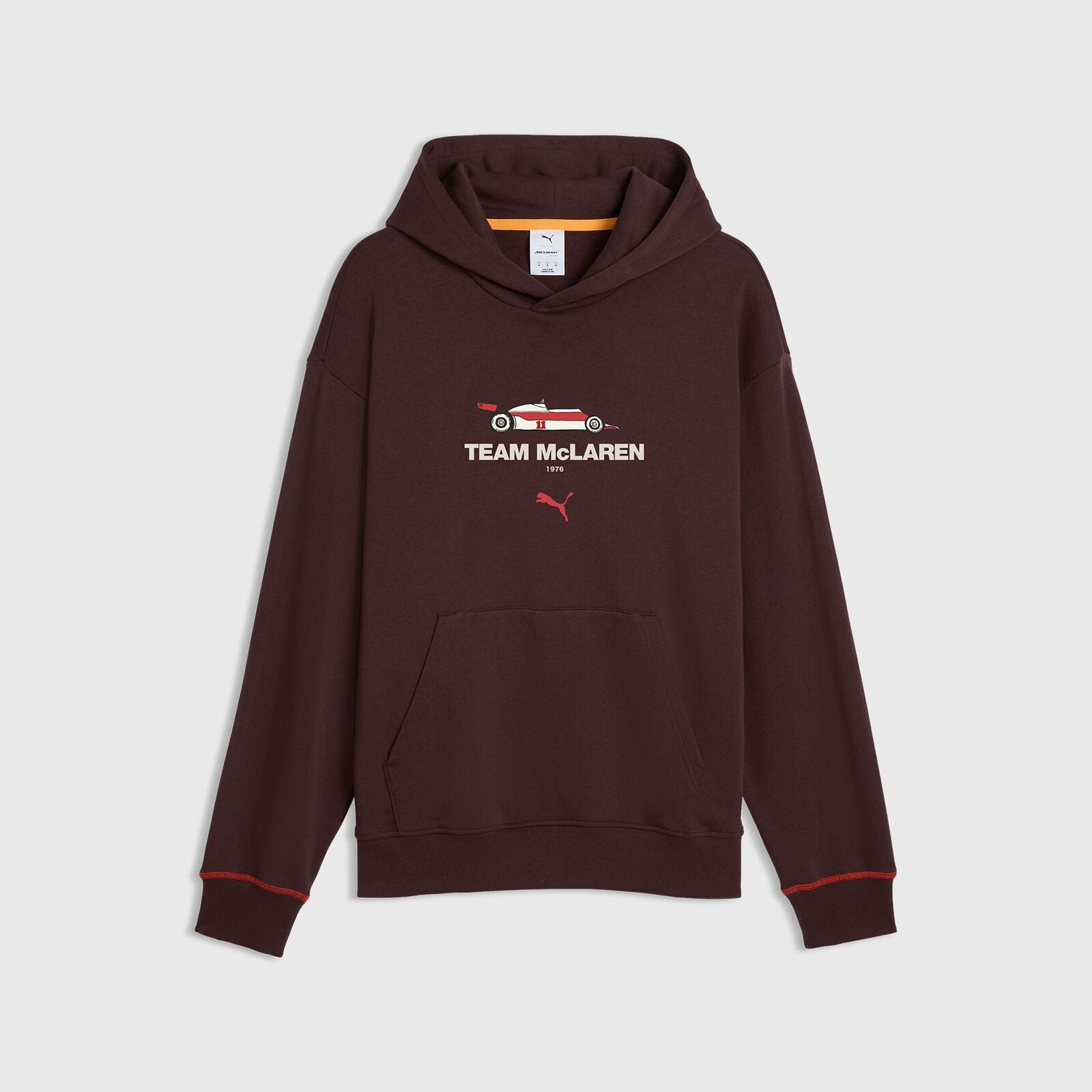 ML LS Graphic Hoodie - Chocolate Fondue