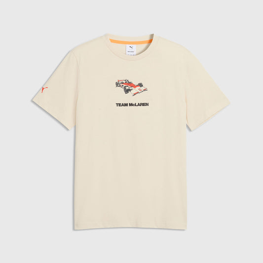 ML LS Graphic Tee - Alpine Snow