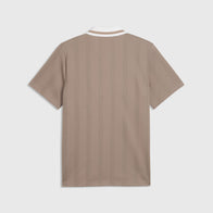 ML LS Racing Jacquard Polo - Mouse Gray