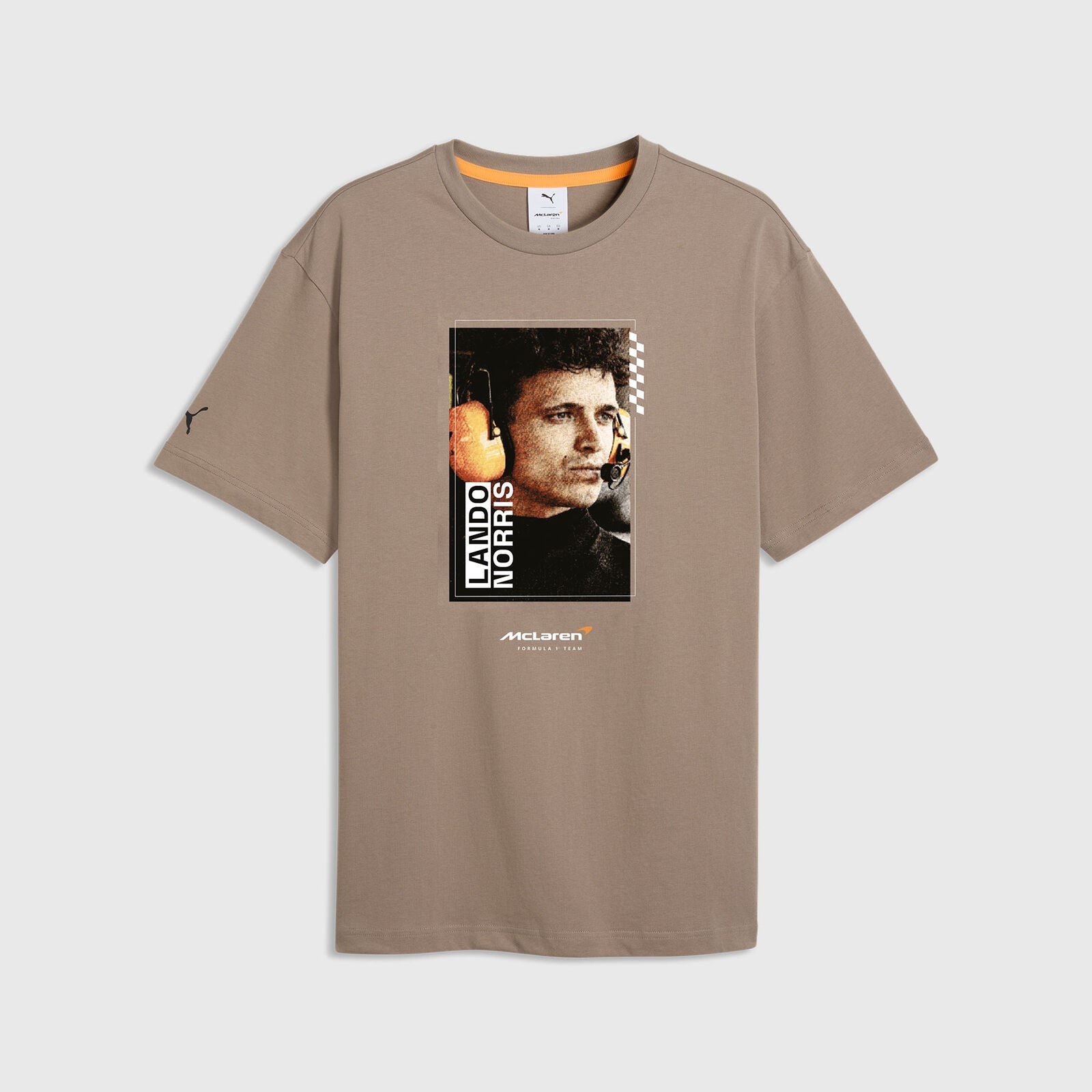 ML LS Racing Driver Tee Norris - Mouse Gray