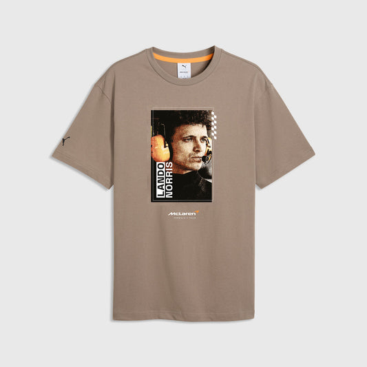 ML LS Racing Driver Tee Norris - Mouse Gray