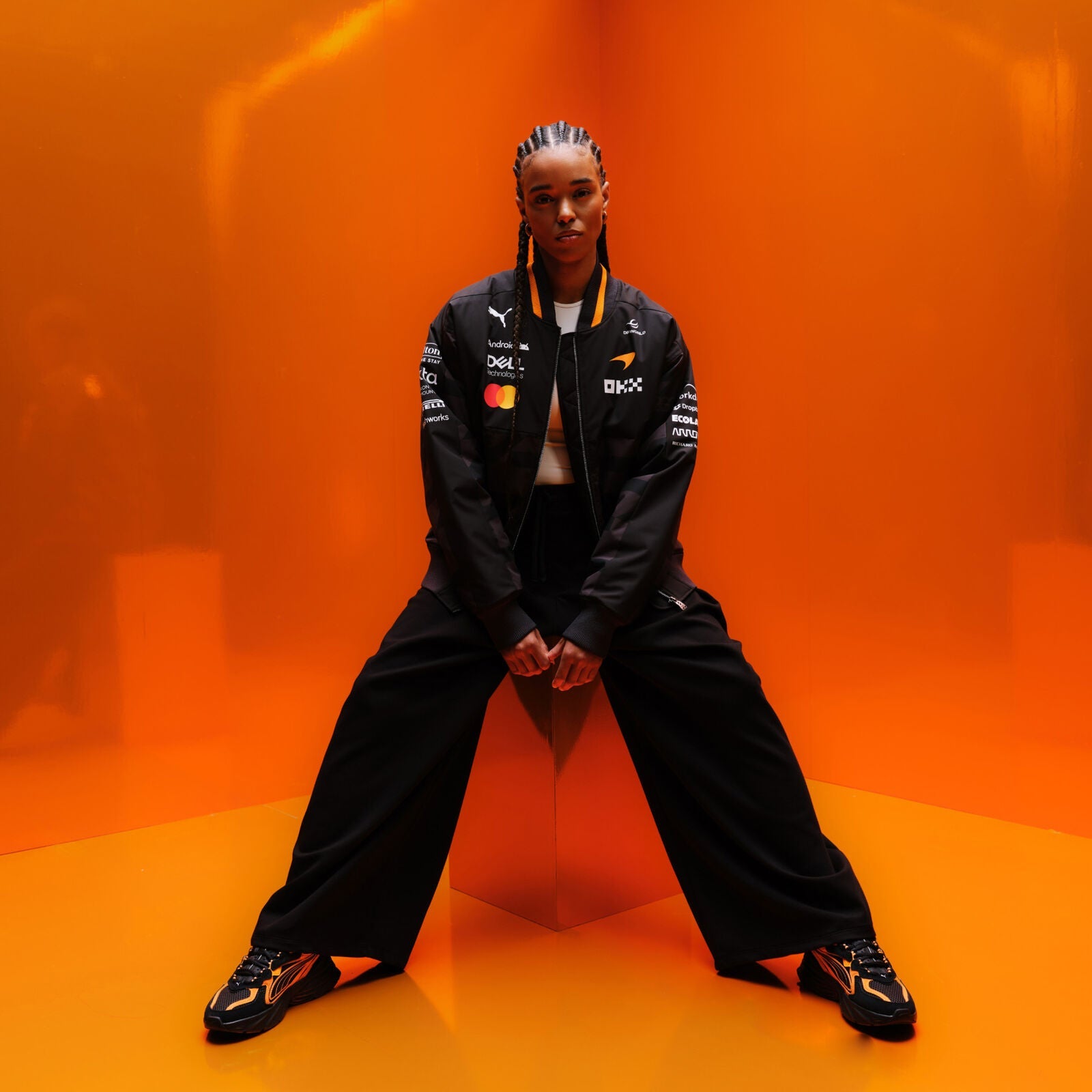 McLaren RP SE 1000th GP Bomber Jacket - Puma Black