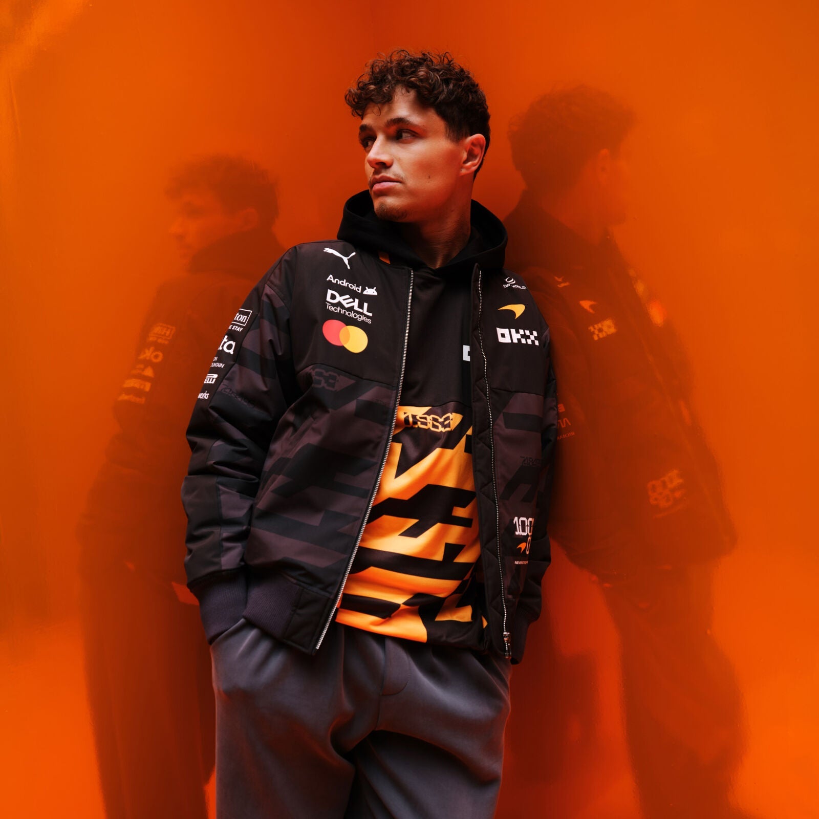 McLaren RP SE 1000th GP Bomber Jacket - Puma Black