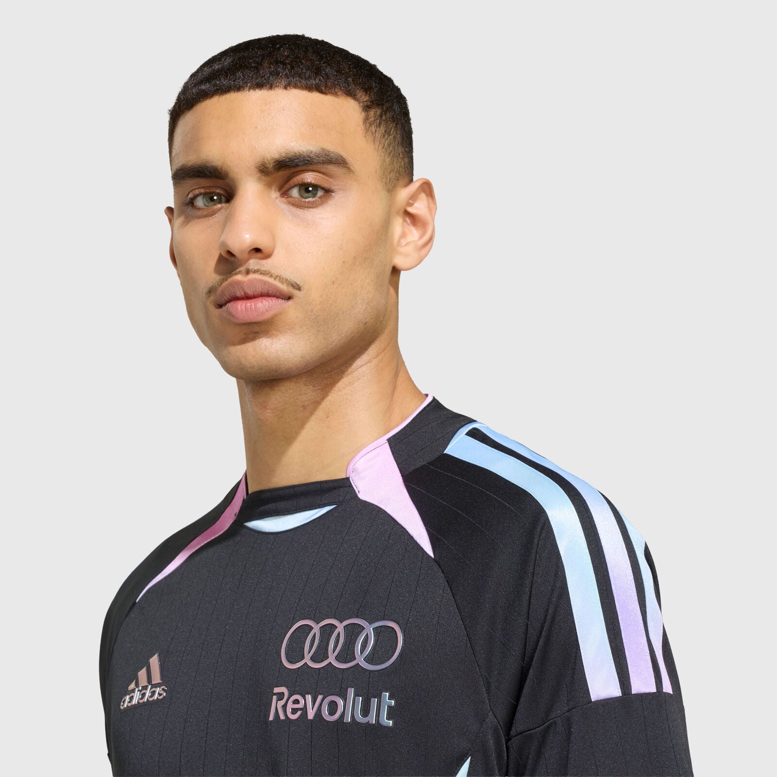 AUDI SE MENS MIAMI TEAM TEE - Black