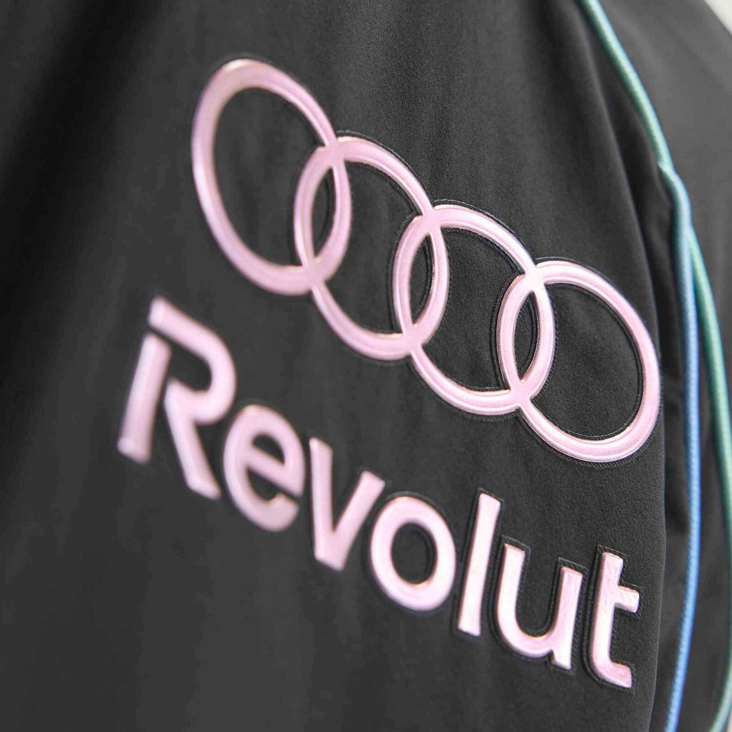 AUDI SE MENS MIAMI TRACK JACKET - Black