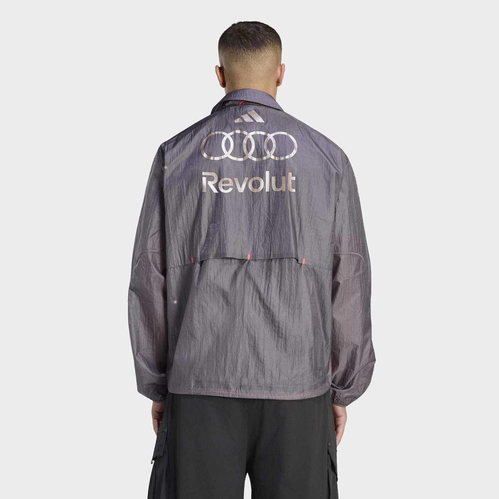 AUDI RP MENS DRIVER PADDOCK JACKET - Grey Strata