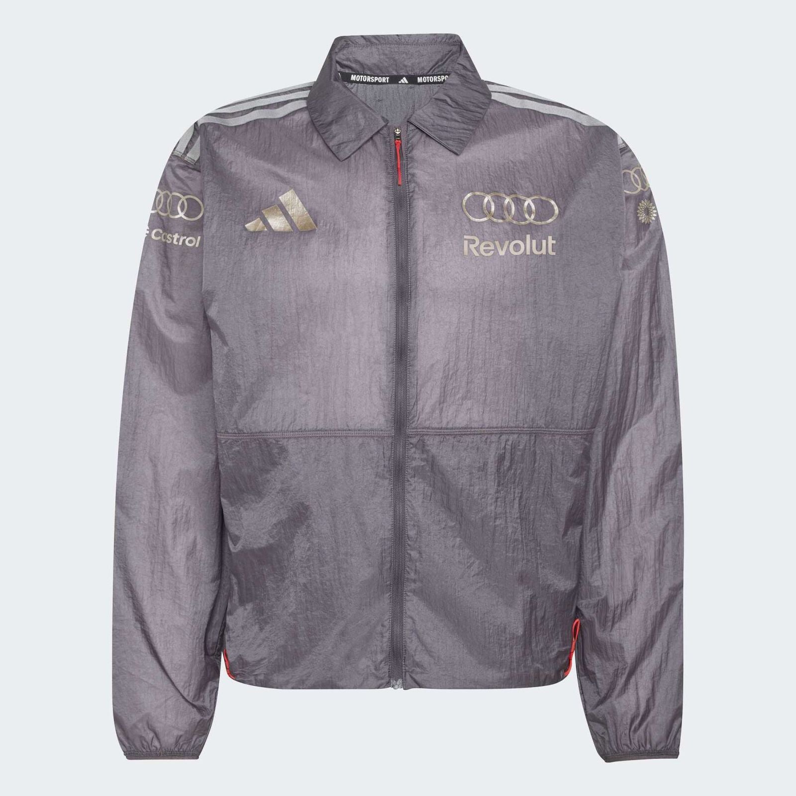 AUDI RP MENS DRIVER PADDOCK JACKET - Grey Strata