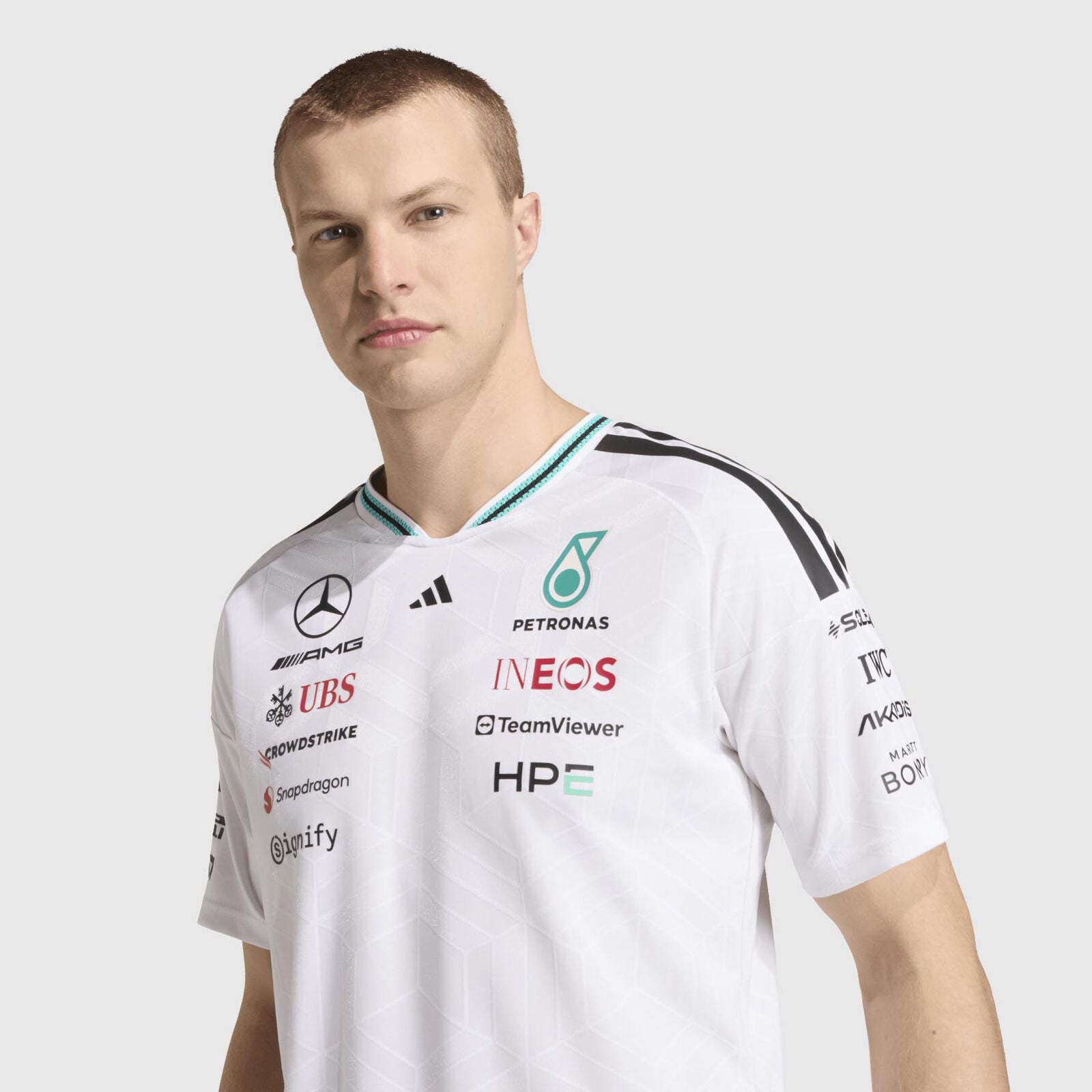 MAPF1 AUTH MENS DRIVER TEE - White