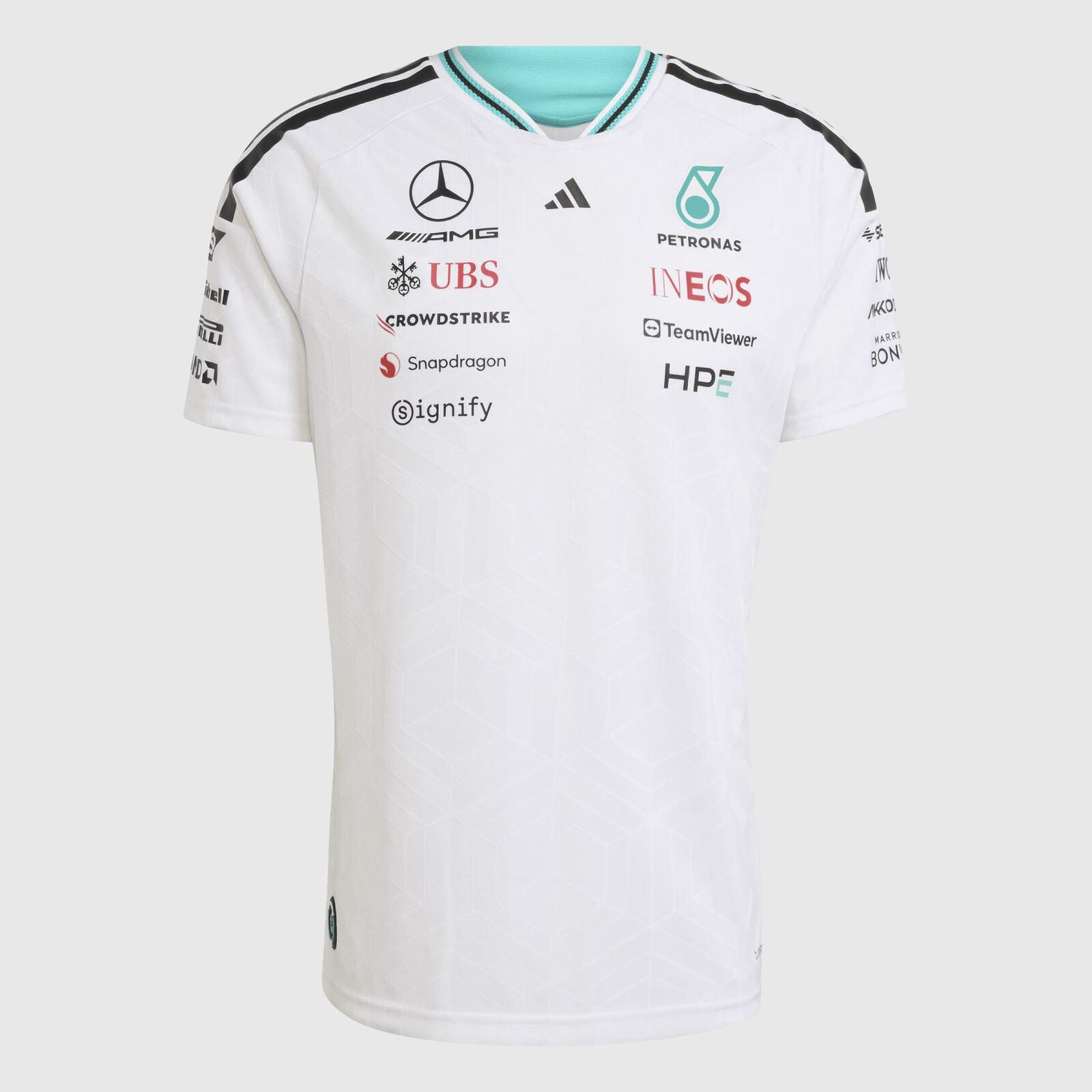 MAPF1 AUTH MENS DRIVER TEE - White