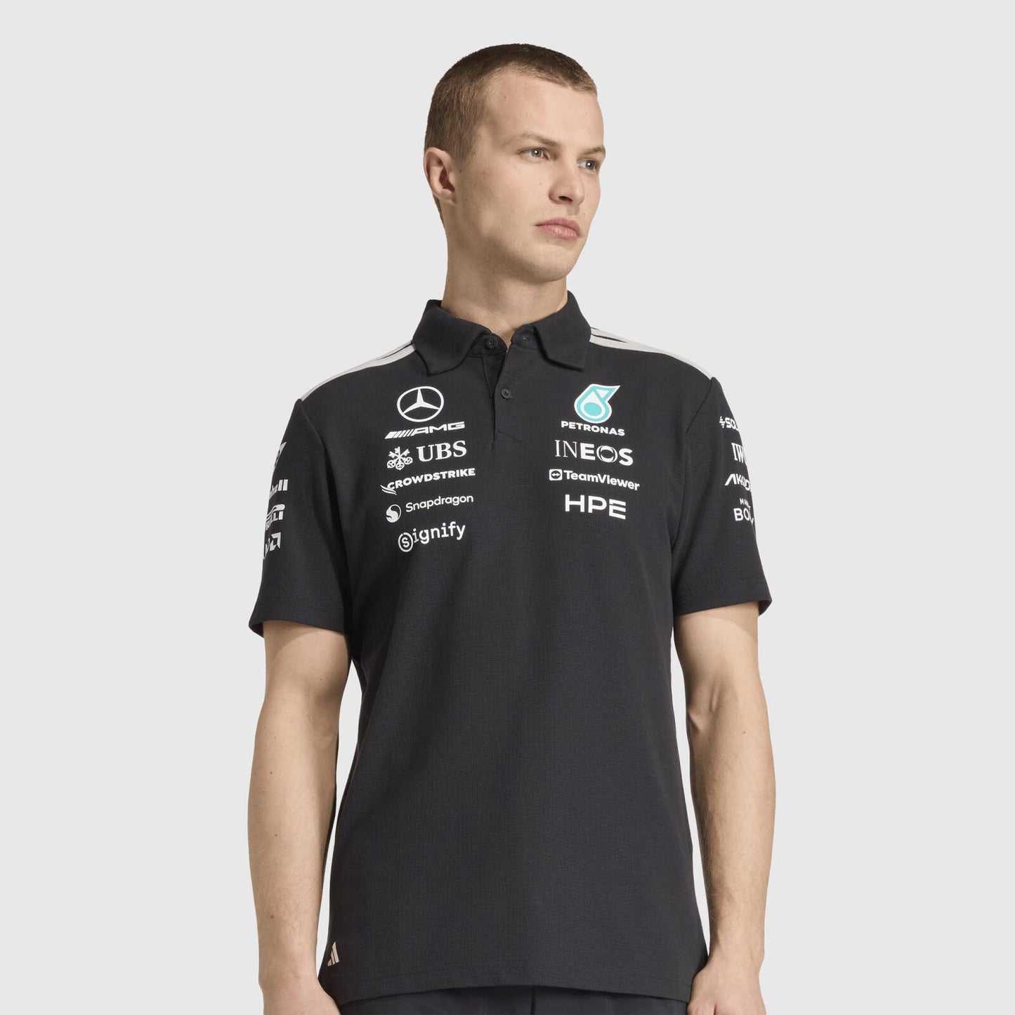 MAPF1 RP MENS ENGINEERS POLO - Black