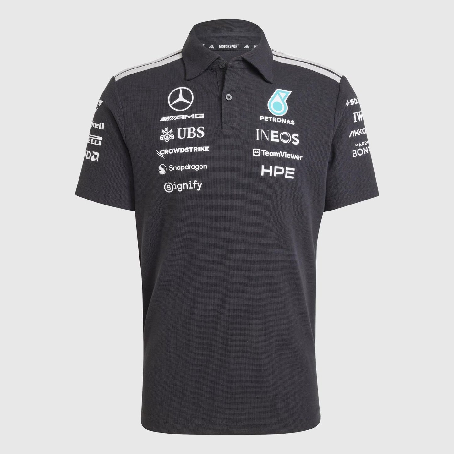MAPF1 RP MENS ENGINEERS POLO - Black