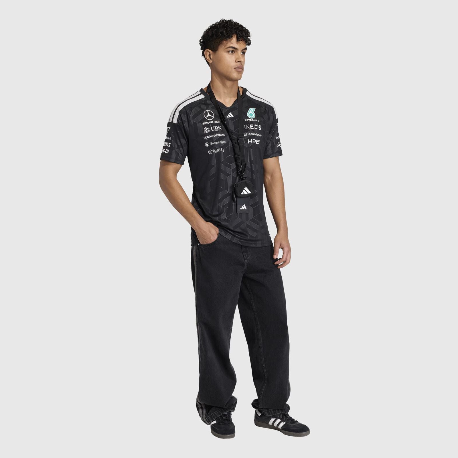 MAPF1 RP MENS DRIVER TEE - Black