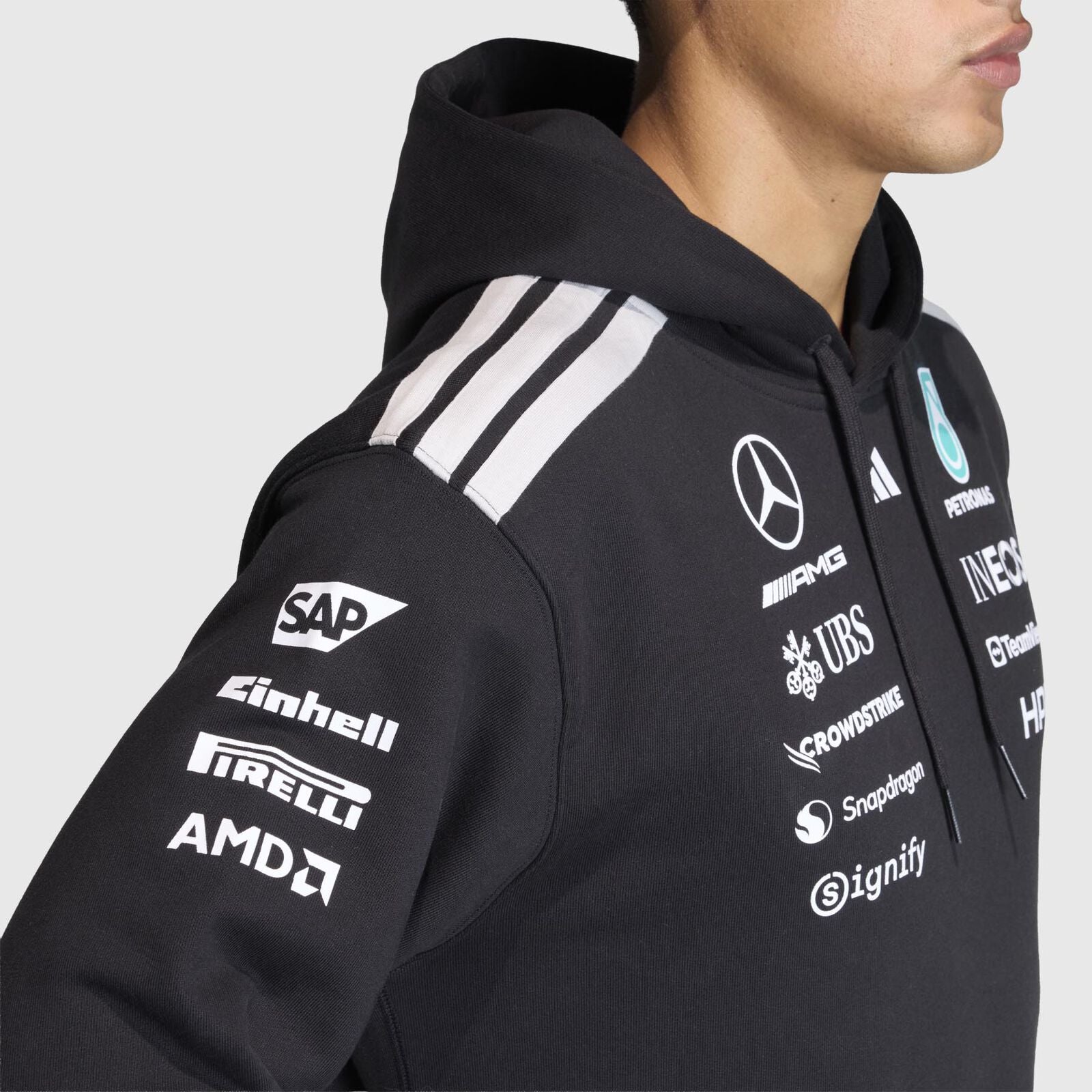 MAPF1 RP MENS DRIVER HOODIE - Black