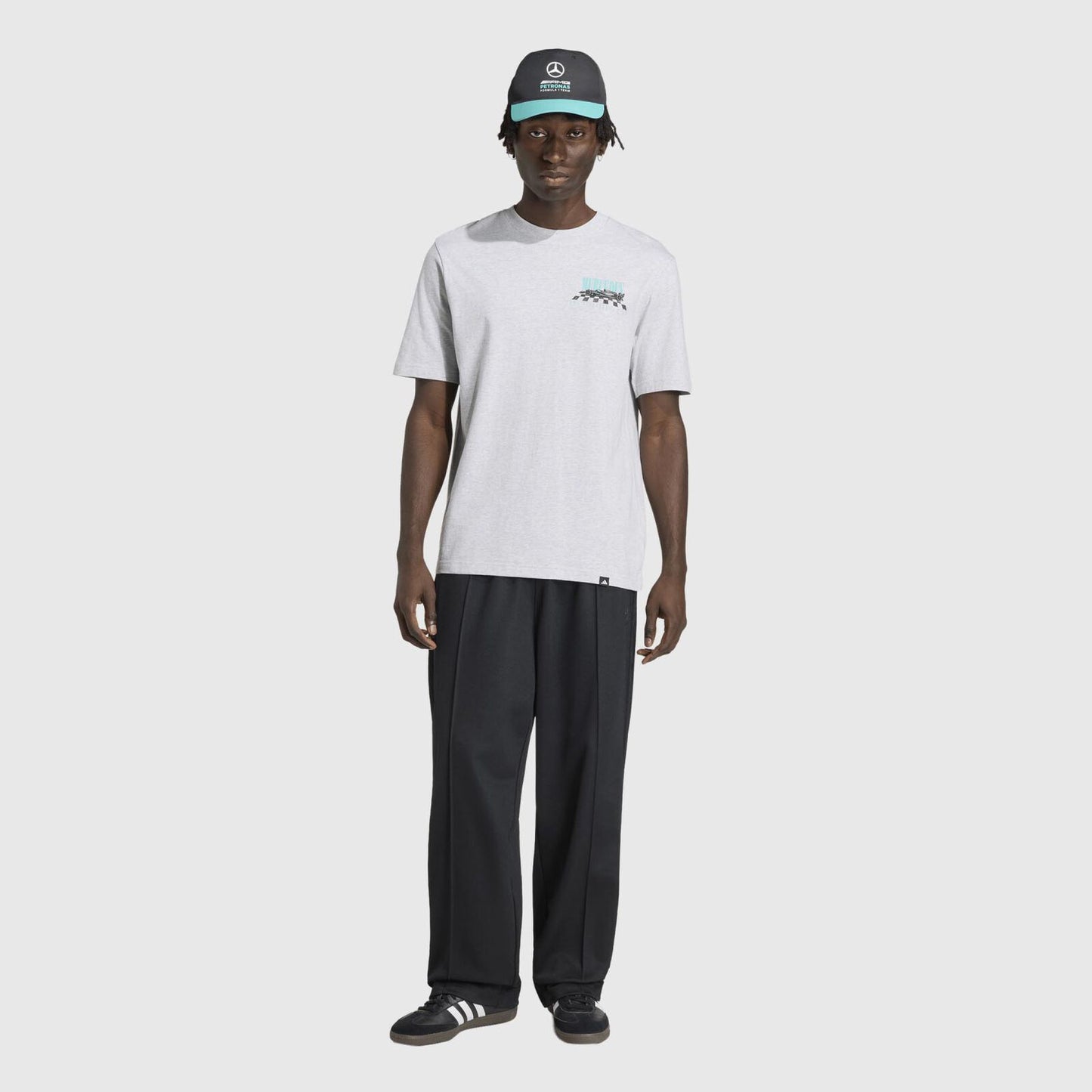 MAPF1 FW MENS CAR GRAPHIC TEE - Light Grey Heather