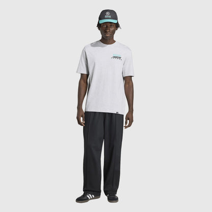 MAPF1 FW MENS CAR GRAPHIC TEE - Light Grey Heather