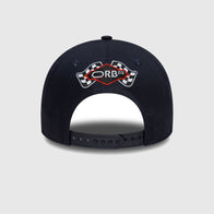 RBR FW VISOR PRINT 9FORTY CAP - Navy