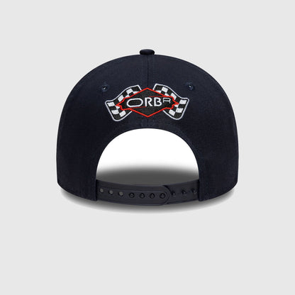 RBR FW VISOR PRINT 9FORTY CAP - Navy