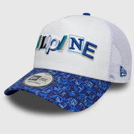 ALPINE FW AOP TRUCKER CAP - White