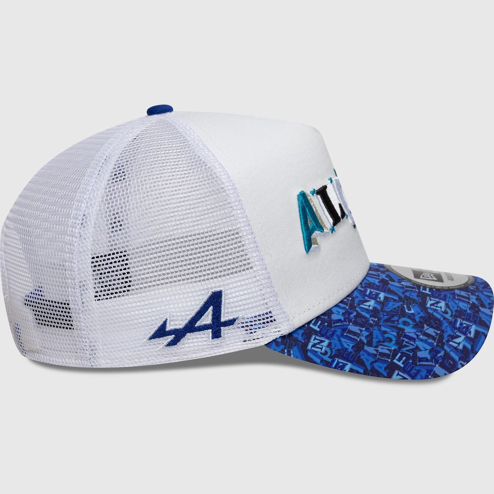 ALPINE FW AOP TRUCKER CAP - White