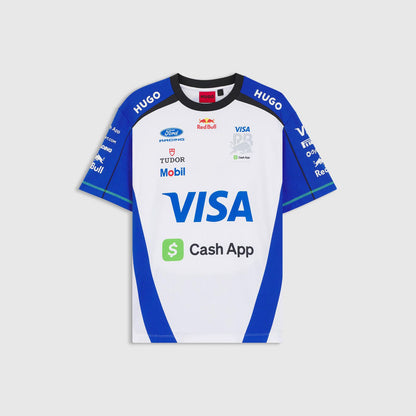 VCARB RP MENS TEAM TEE - White