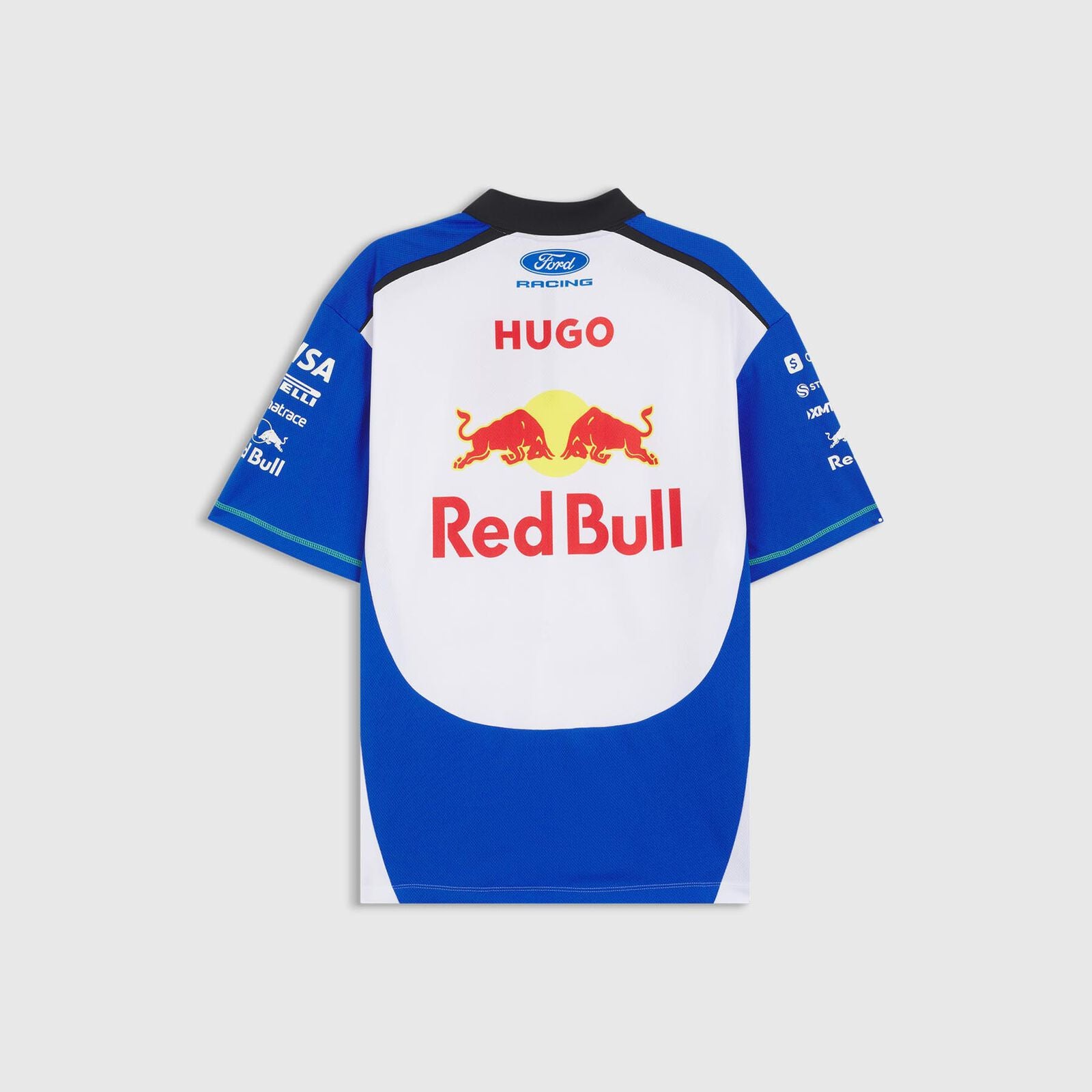 VCARB RP UNISEX TEAM POLO - White