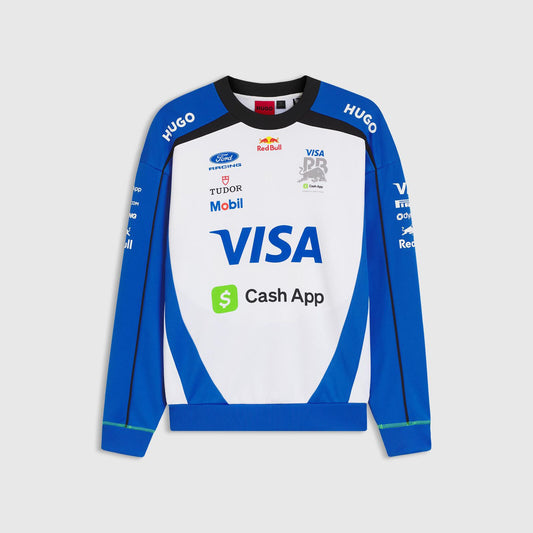 VCARB RP UNISEX TEAM SWEAT - White