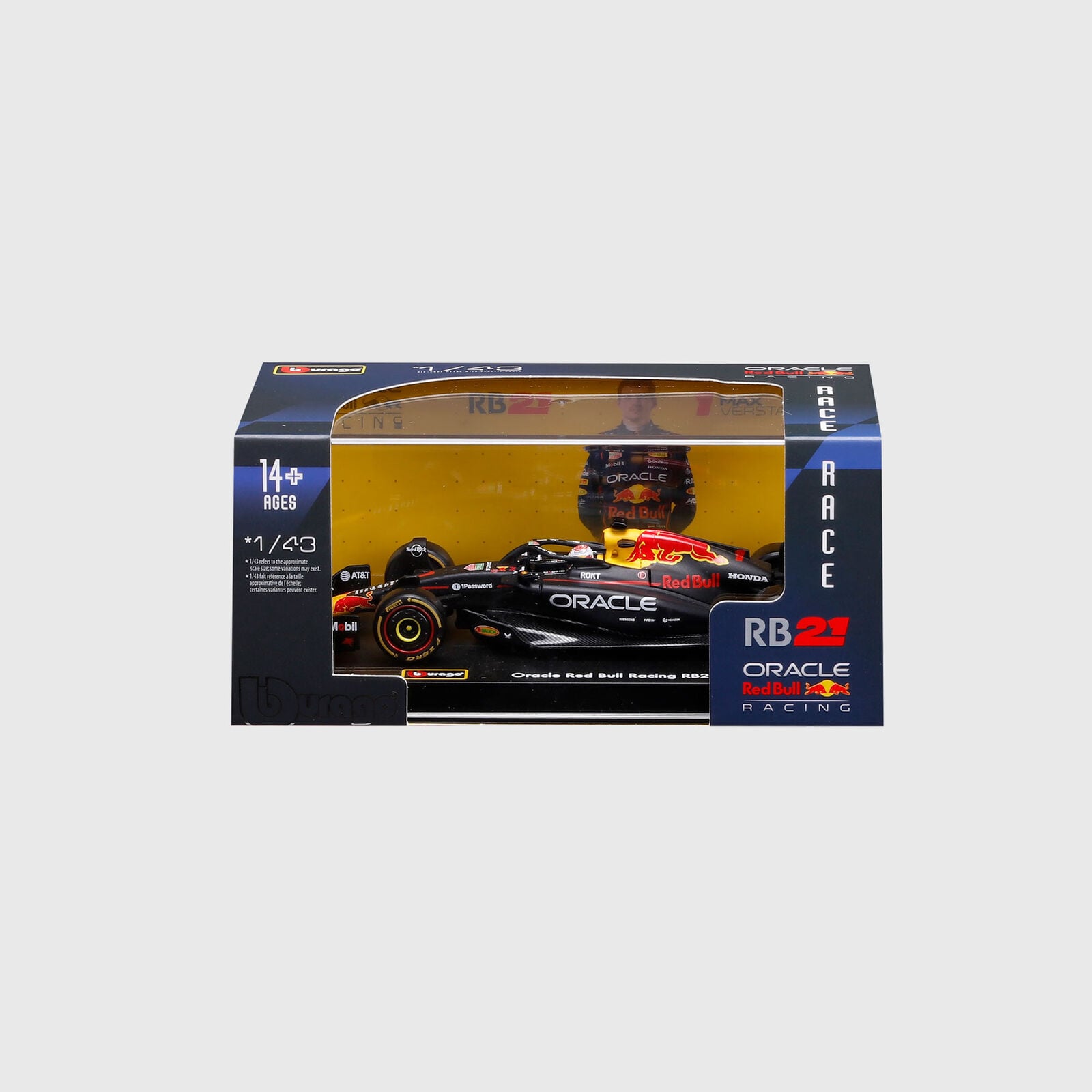 RBR MV RB21 HC 1:43 CAR - Navy