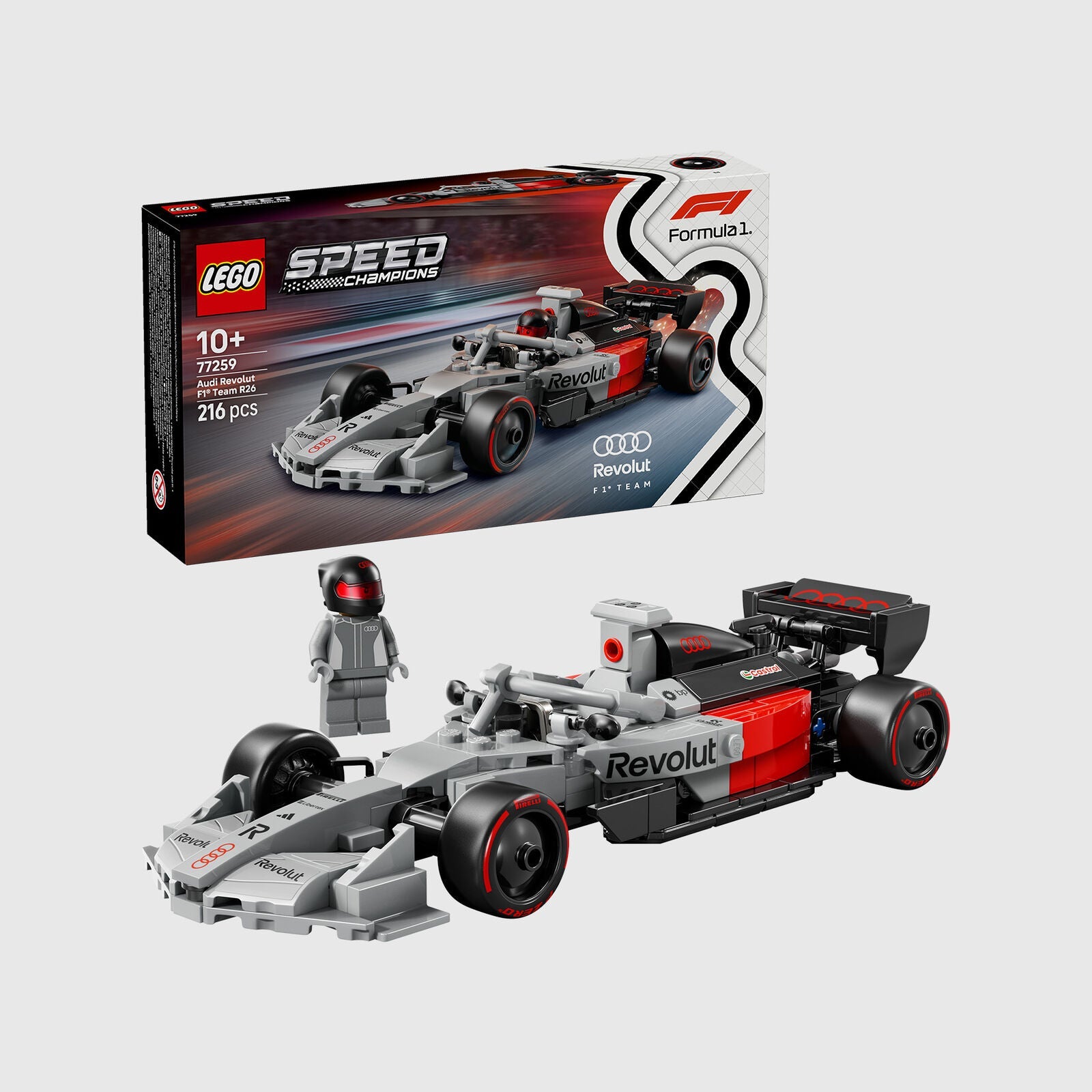 AUDI SPEED CHAMPIONS LEGO SET - Black