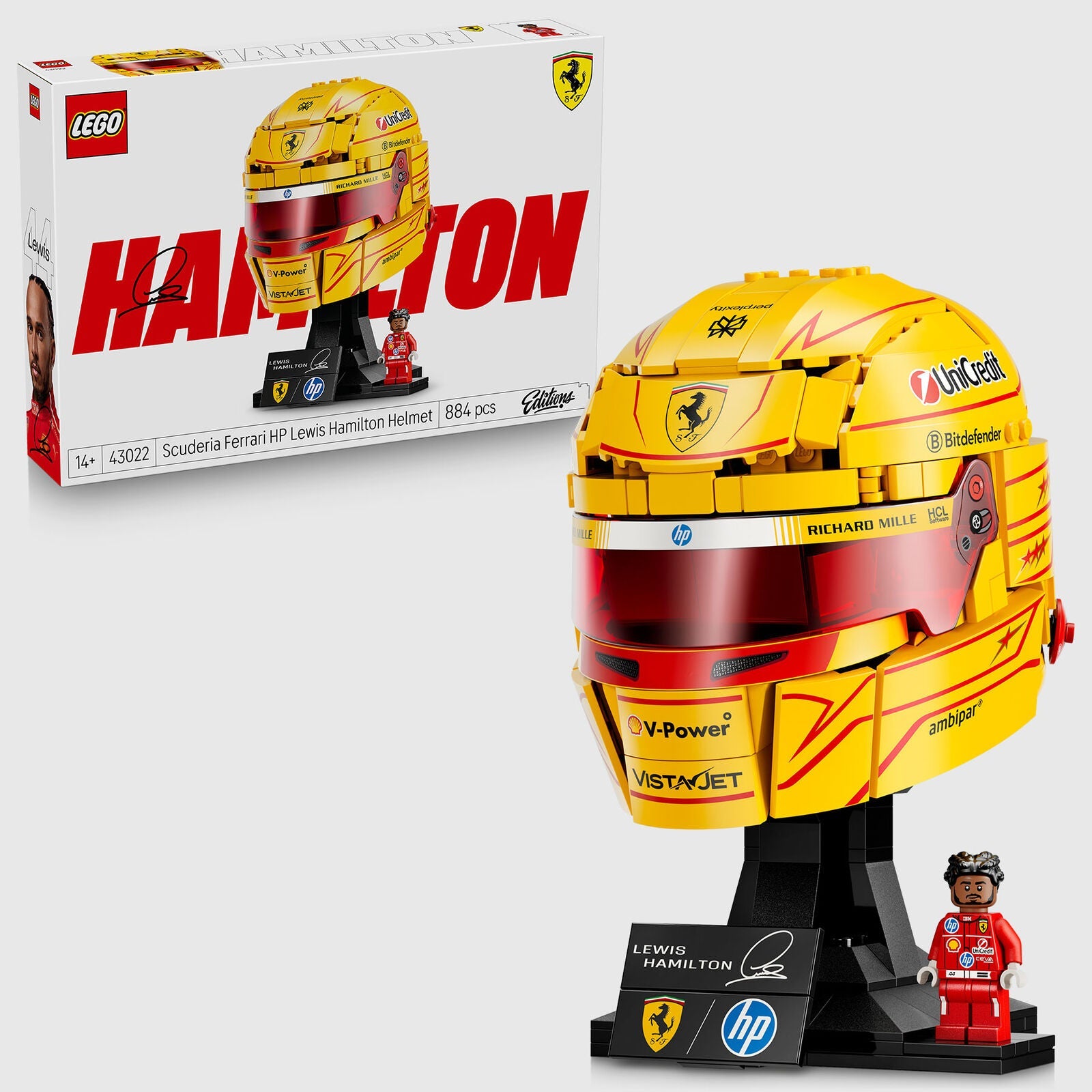 SF LH LEGO HELMET SET - Yellow
