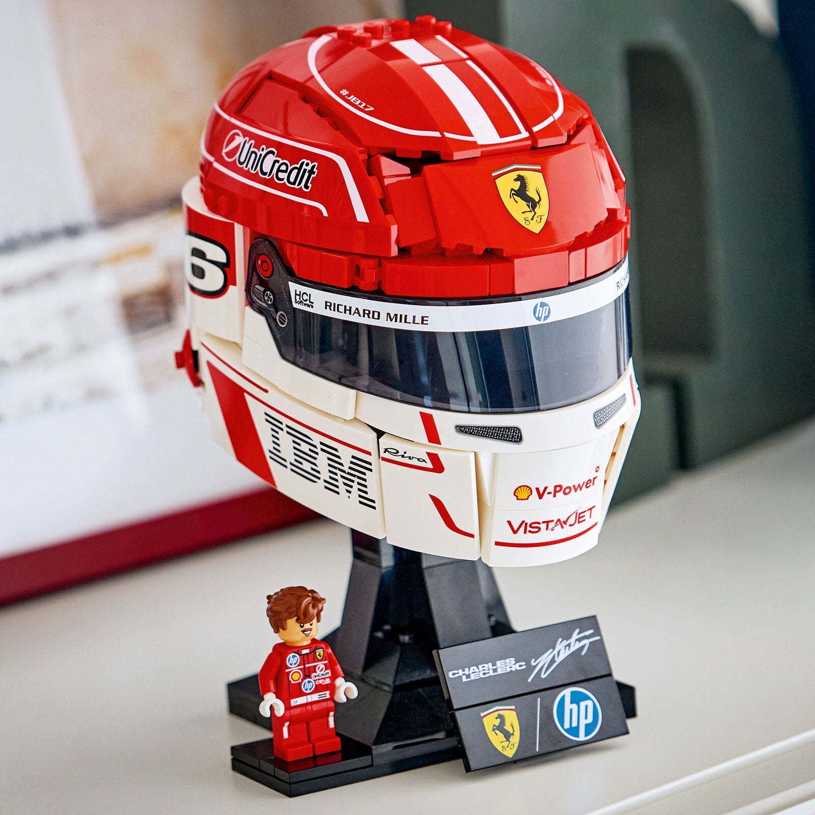 SF CL LEGO HELMET SET - Red