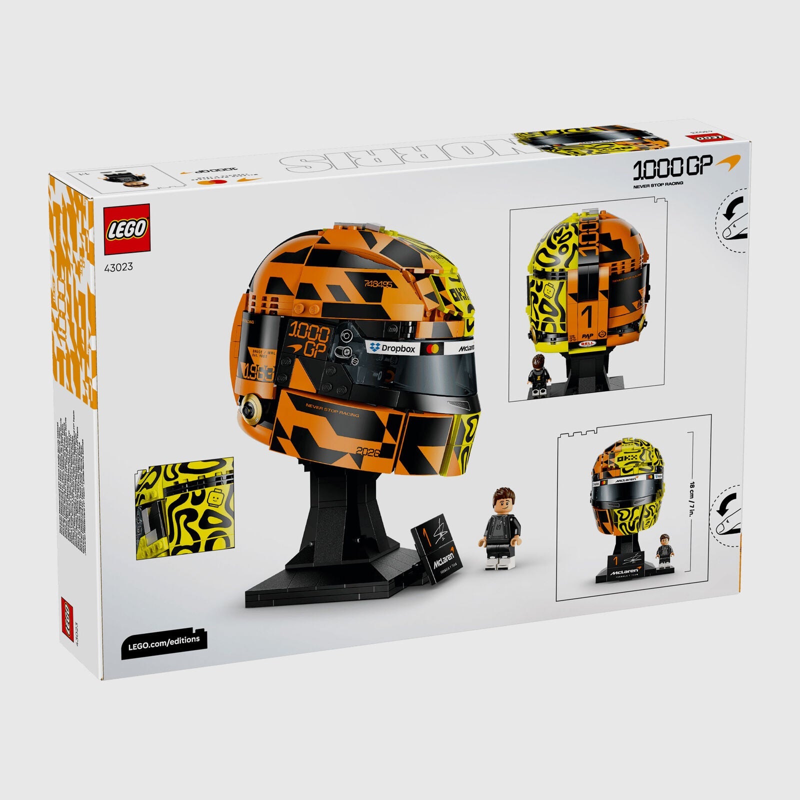 MCL LN LEGO HELMET SET - Yellow