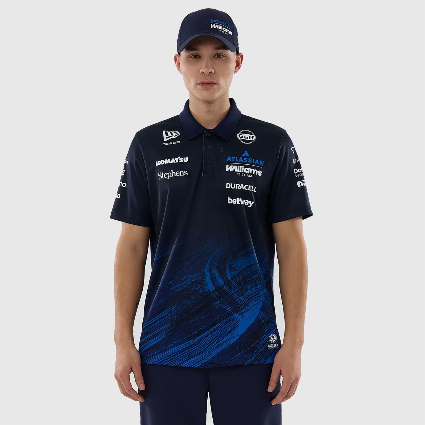 WR RP MENS TEAM TECH POLO - Navy
