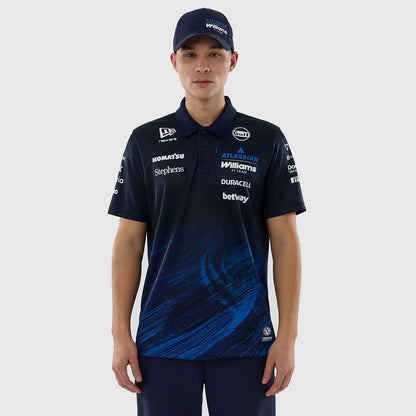 WR RP MENS TEAM TECH POLO - Navy