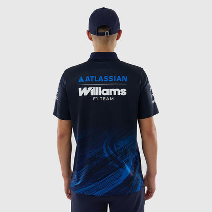 WR RP MENS TEAM TECH POLO - Navy