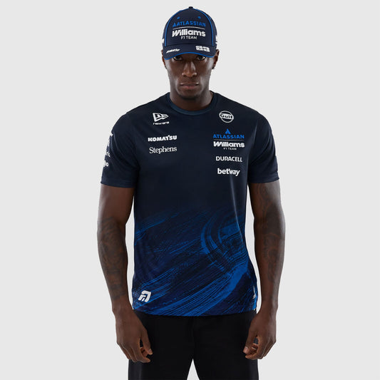 WR RP MENS AA TECH TEE - Navy