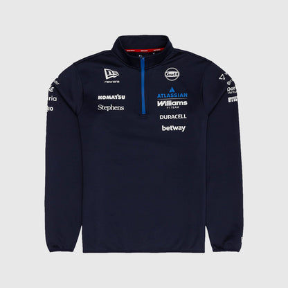 WR RP MENS 1/4 ZIP MIDLAYER - Navy