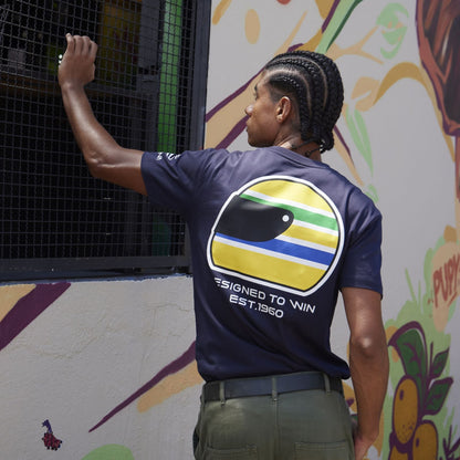 SENNA FW MENS HELMET TEE - Navy