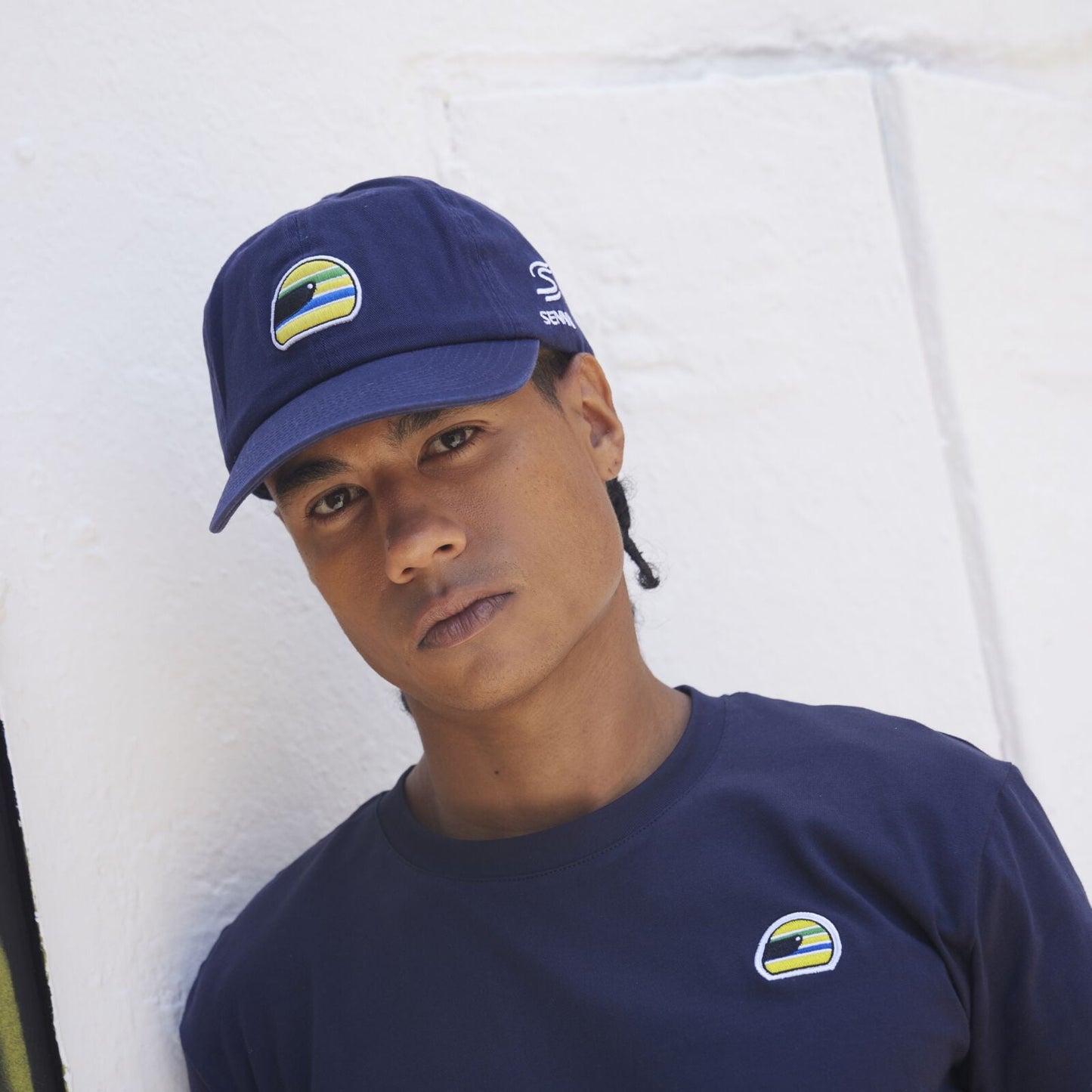 SENNA FW HELMET WASHED CAP - Navy